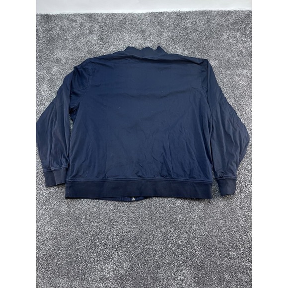 Banana Republic Blue Luxe Touch Performance Soft Bomber Jacket Size XLarge - Picture 7 of 7